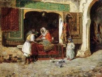 unknow artist Arab or Arabic people and life. Orientalism oil paintings  261 Germany oil painting art